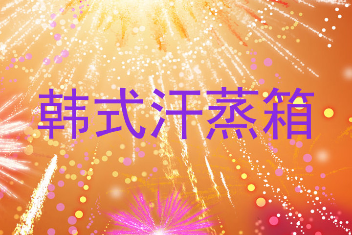 韩式汗蒸箱
