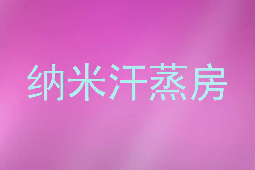 纳米汗蒸房