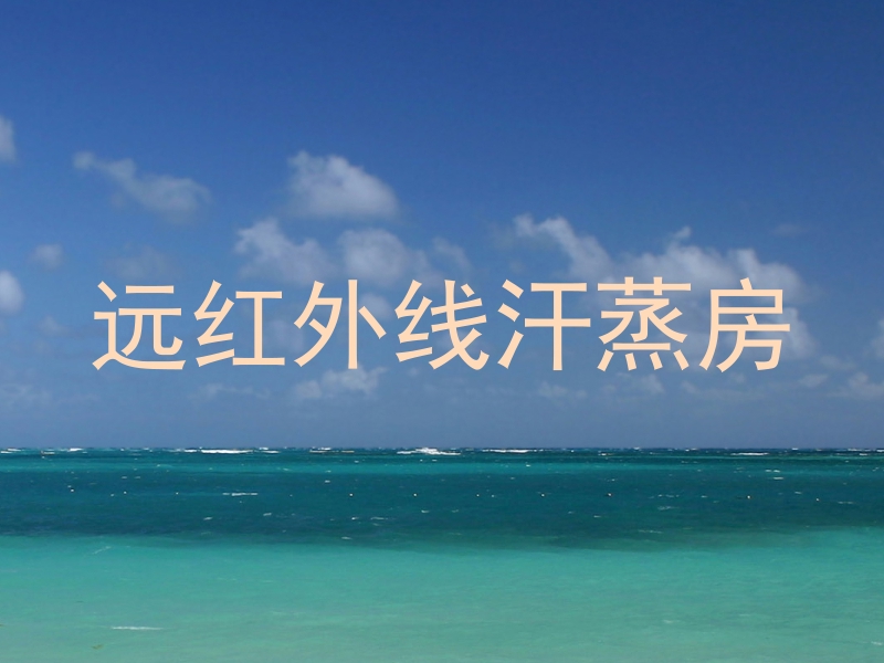 远红外线汗蒸房
