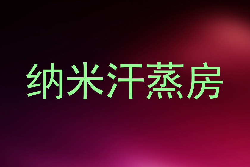 纳米汗蒸房