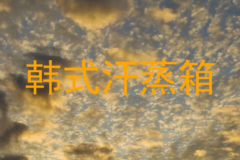 韩式汗蒸箱