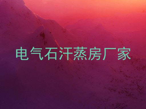 电气石汗蒸房厂家