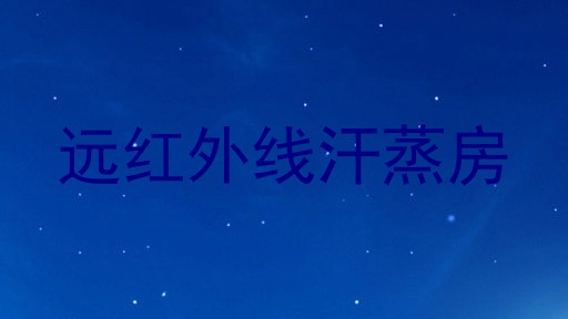 远红外线汗蒸房