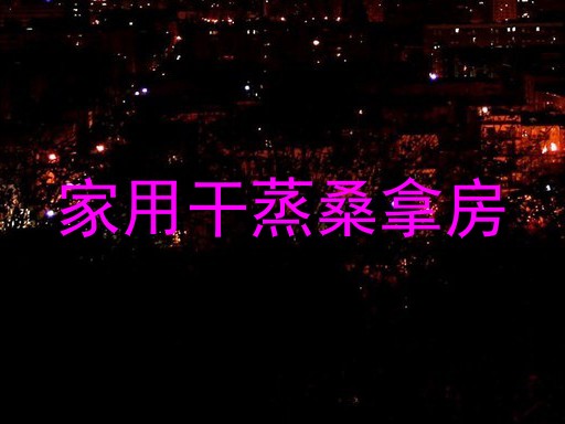 家用干蒸桑拿房
