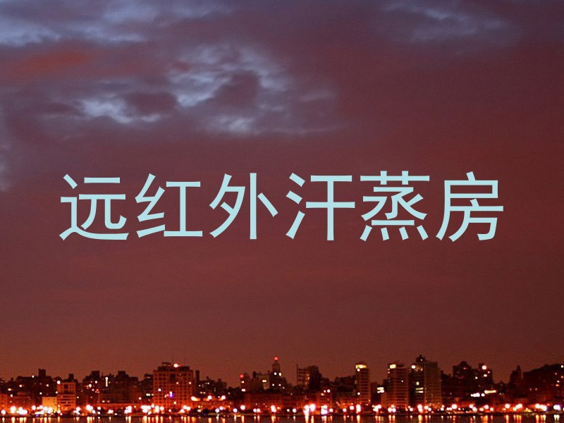远红外汗蒸房