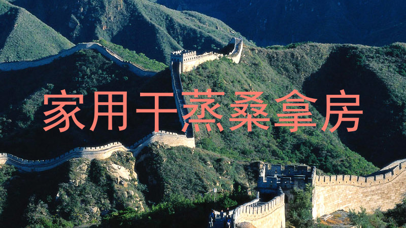 家用干蒸桑拿房