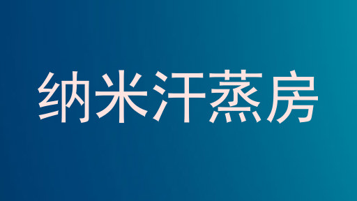 纳米汗蒸房