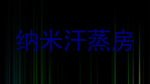 纳米汗蒸房
