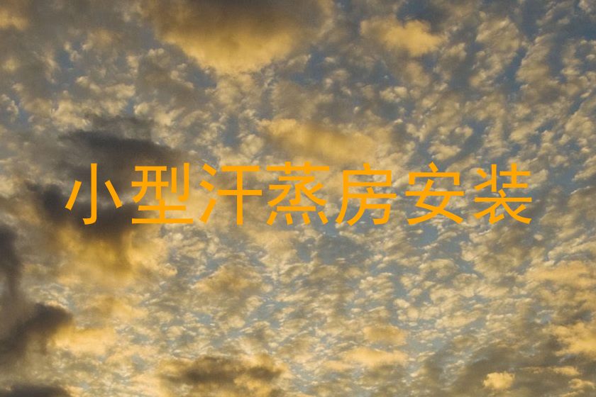 小型汗蒸房安装