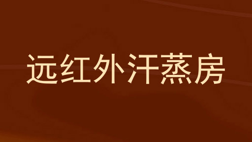 远红外汗蒸房
