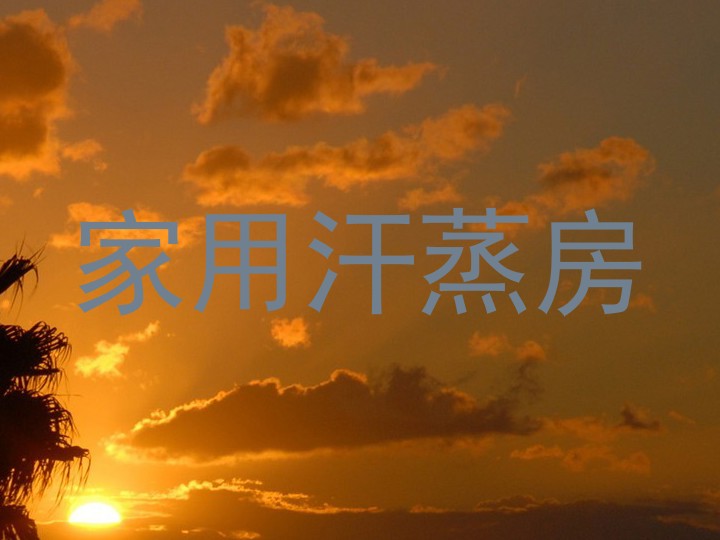 家用汗蒸房