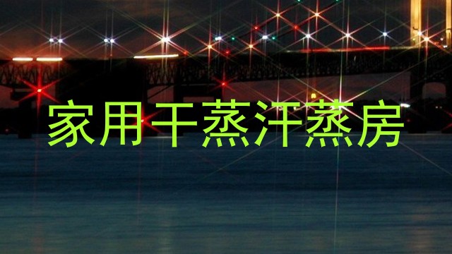 家用干蒸汗蒸房