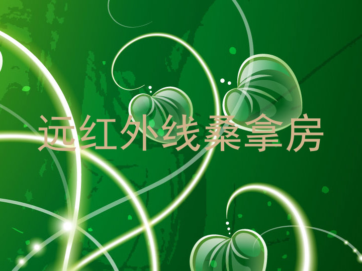 远红外线桑拿房