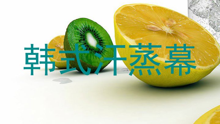 韩式汗蒸幕