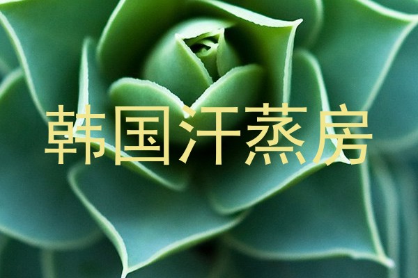 韩国汗蒸房