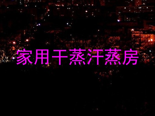 家用干蒸汗蒸房