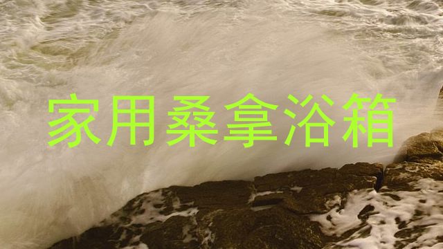 家用桑拿浴箱