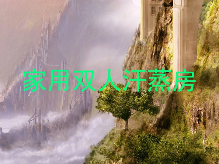 家用双人汗蒸房