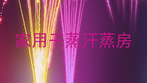 家用干蒸汗蒸房