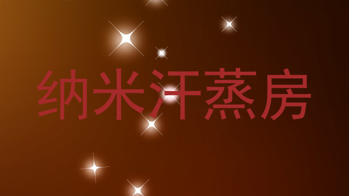 纳米汗蒸房