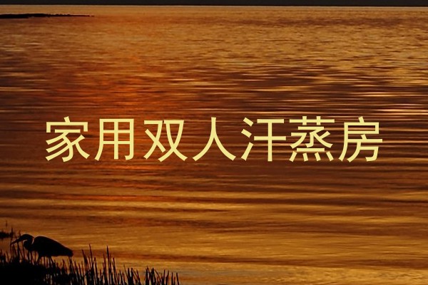 家用双人汗蒸房