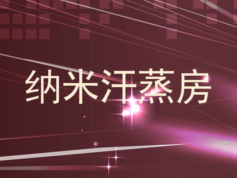 纳米汗蒸房