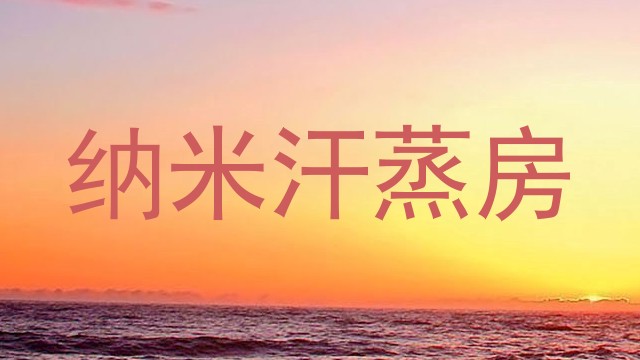 纳米汗蒸房
