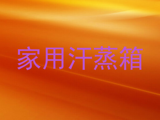 家用汗蒸箱
