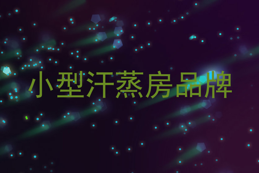 小型汗蒸房品牌