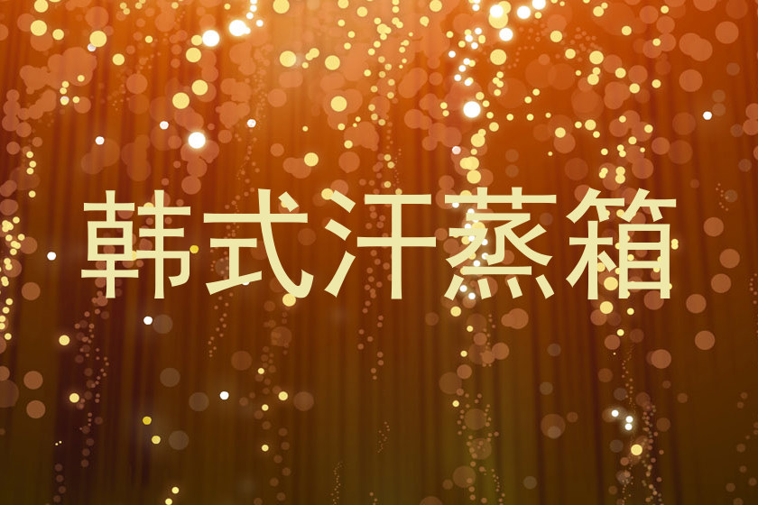 韩式汗蒸箱