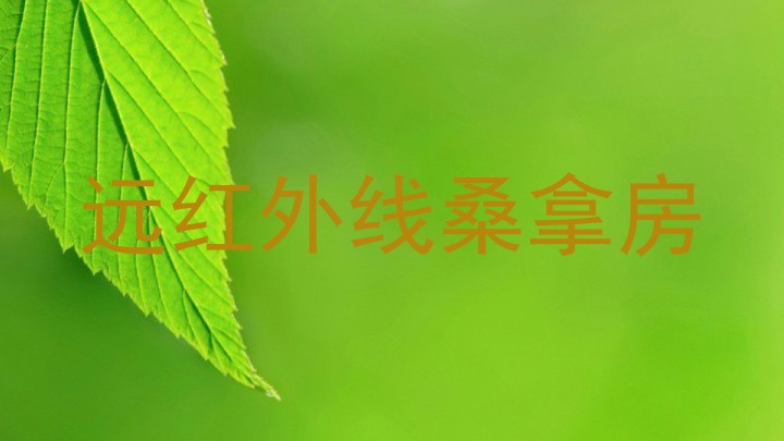 远红外线桑拿房