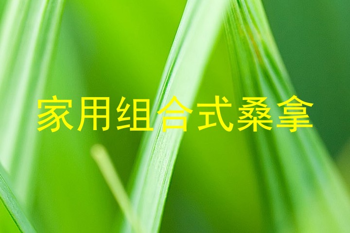 家用组合式桑拿