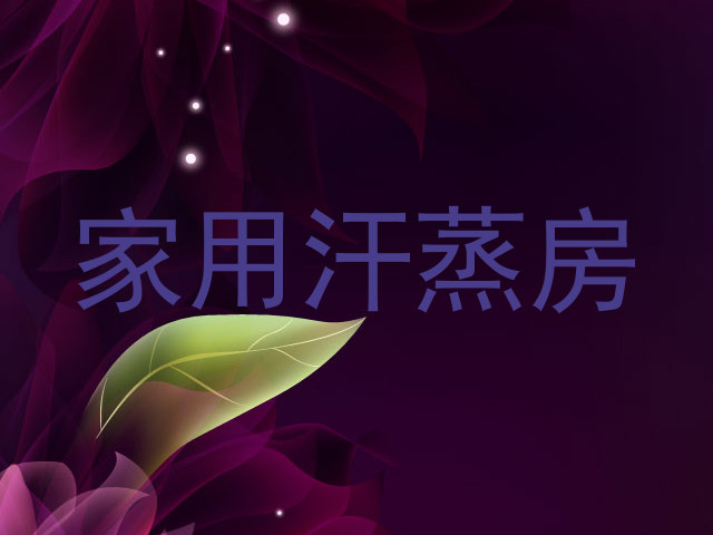 家用汗蒸房