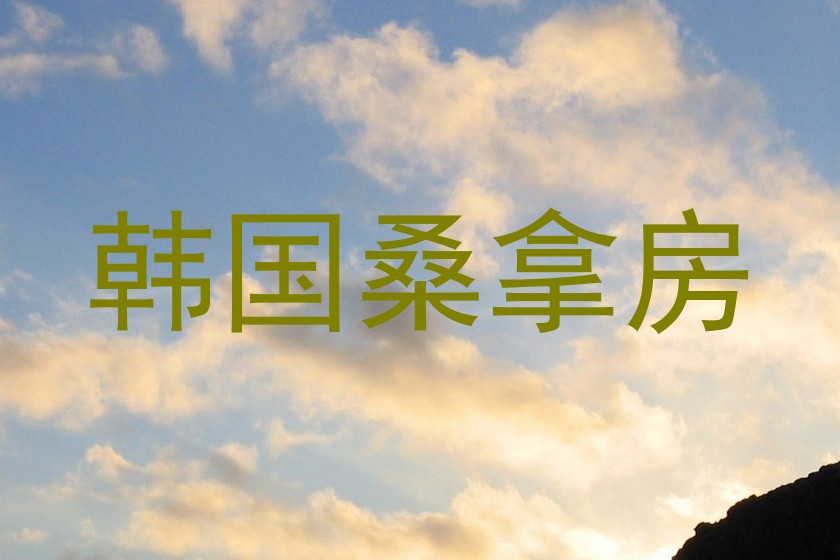 韩国桑拿房