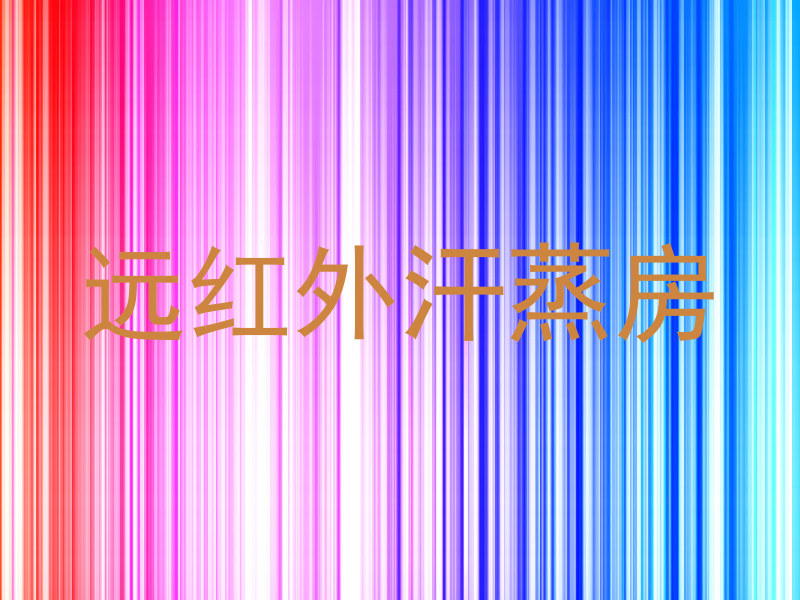 远红外汗蒸房