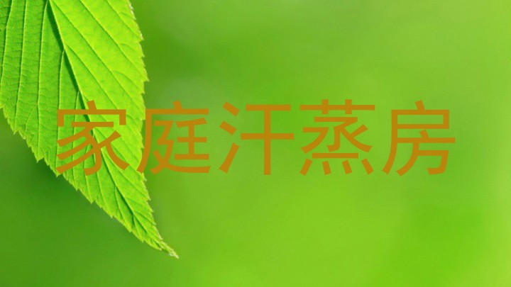 家庭汗蒸房