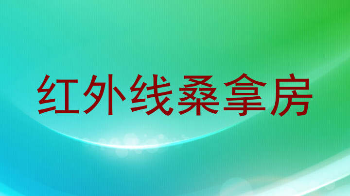 红外线桑拿房