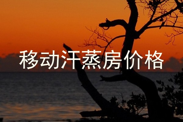 移动汗蒸房价格