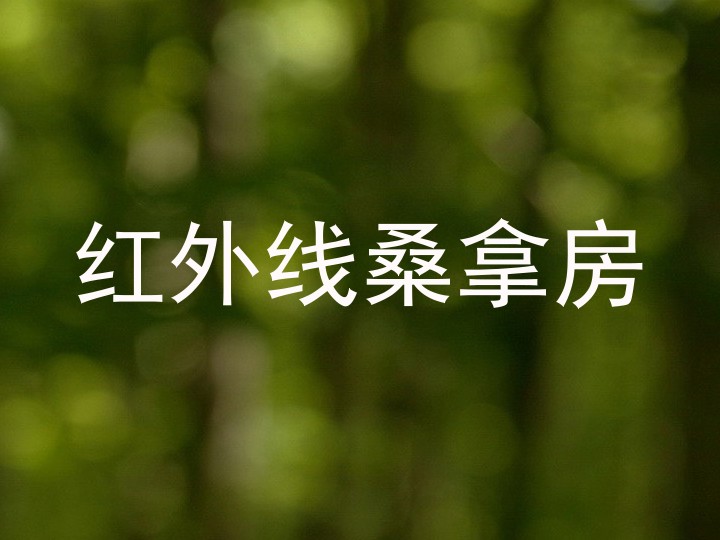 红外线桑拿房