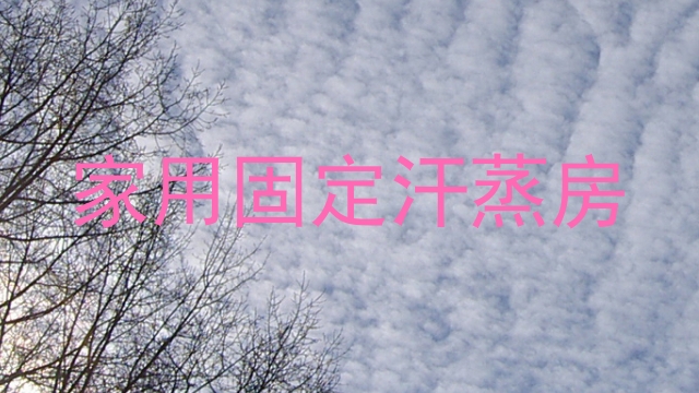 家用固定汗蒸房