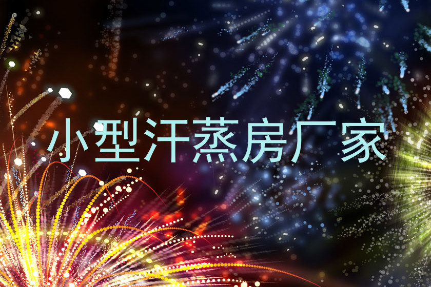 小型汗蒸房厂家