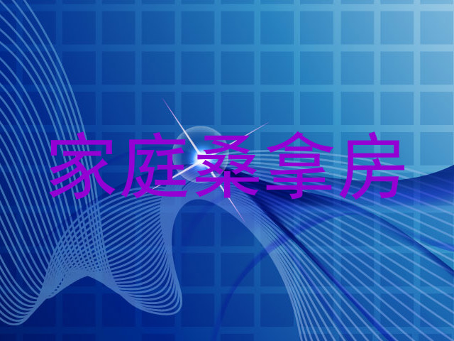 家庭桑拿房