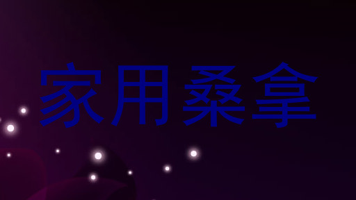 家用桑拿