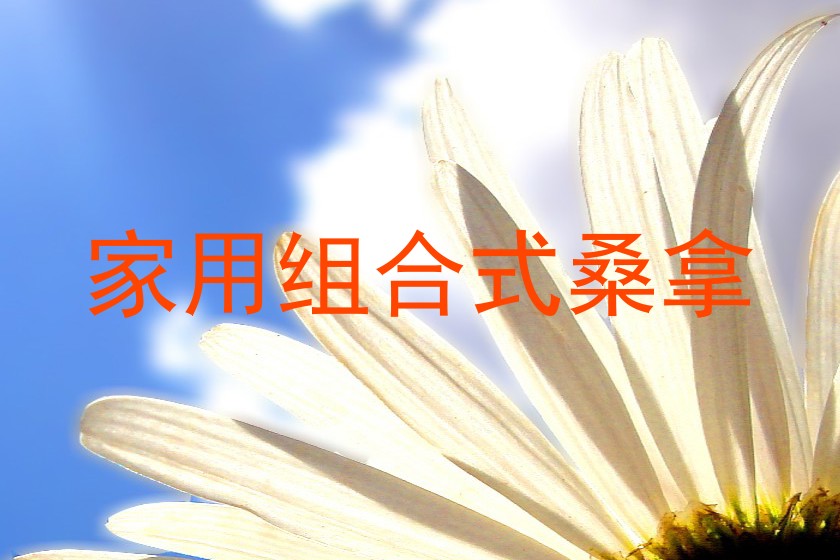 家用组合式桑拿