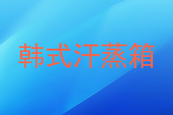 韩式汗蒸箱