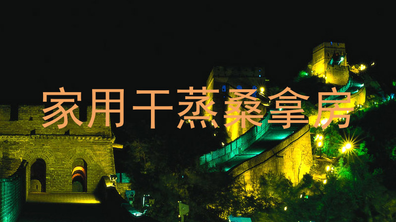 家用干蒸桑拿房