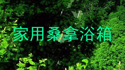 家用桑拿浴箱