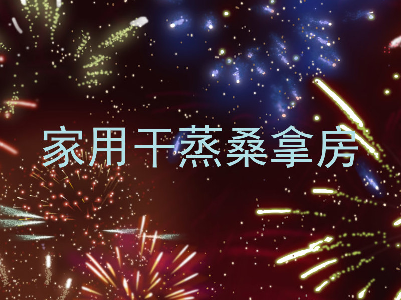 家用干蒸桑拿房
