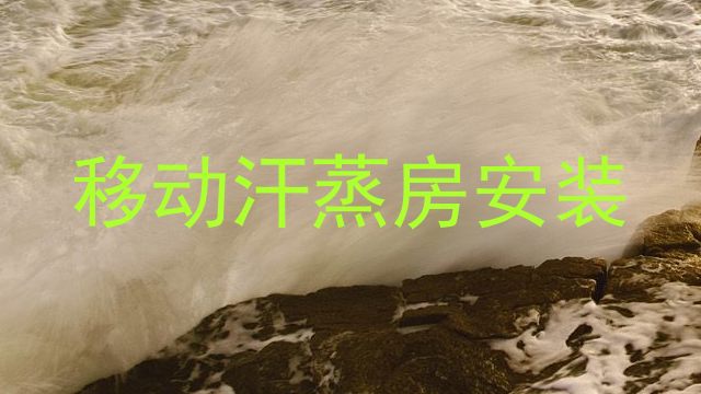 移动汗蒸房安装