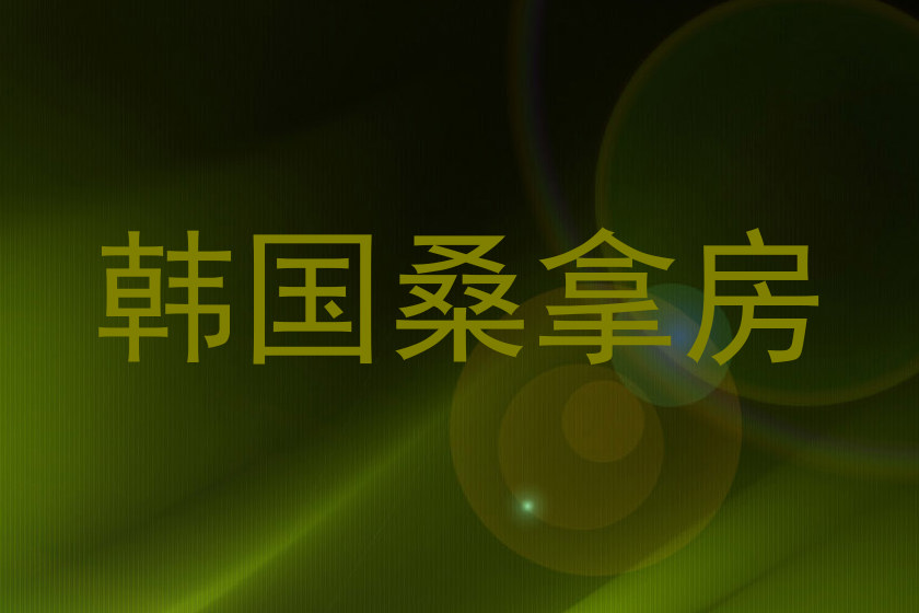 韩国桑拿房